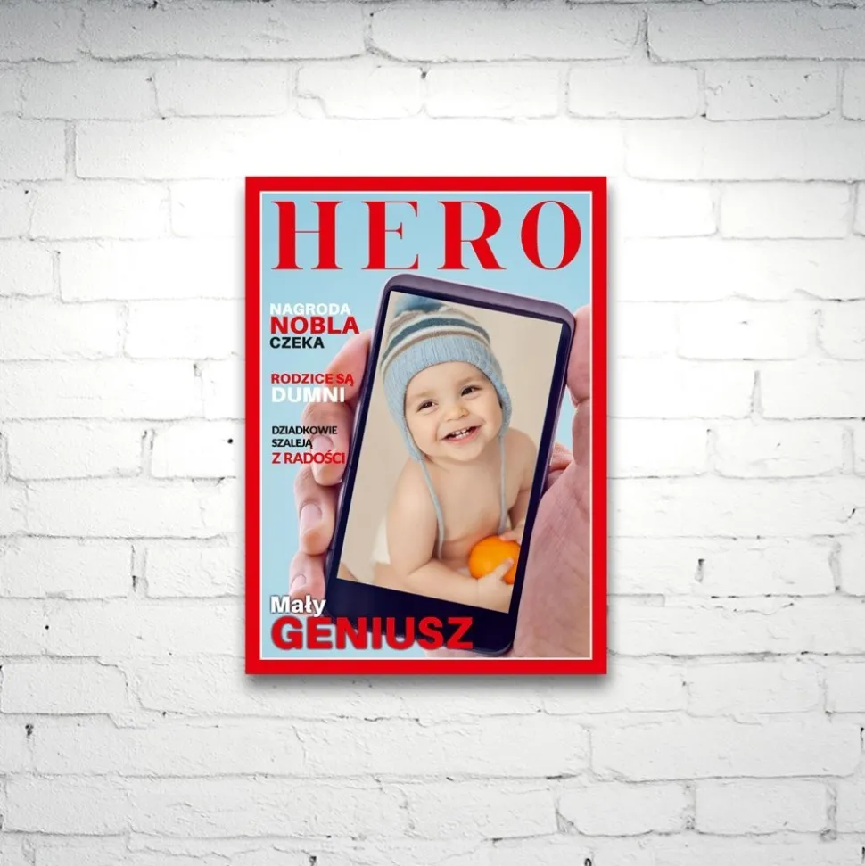 Baby Foto Ramka - HERO (PL)