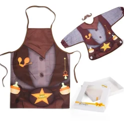 Baby Sheriff - śliniak i fartuch