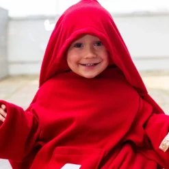 Baby Wrapi Active - Kocyk z rękawami - Czerwony