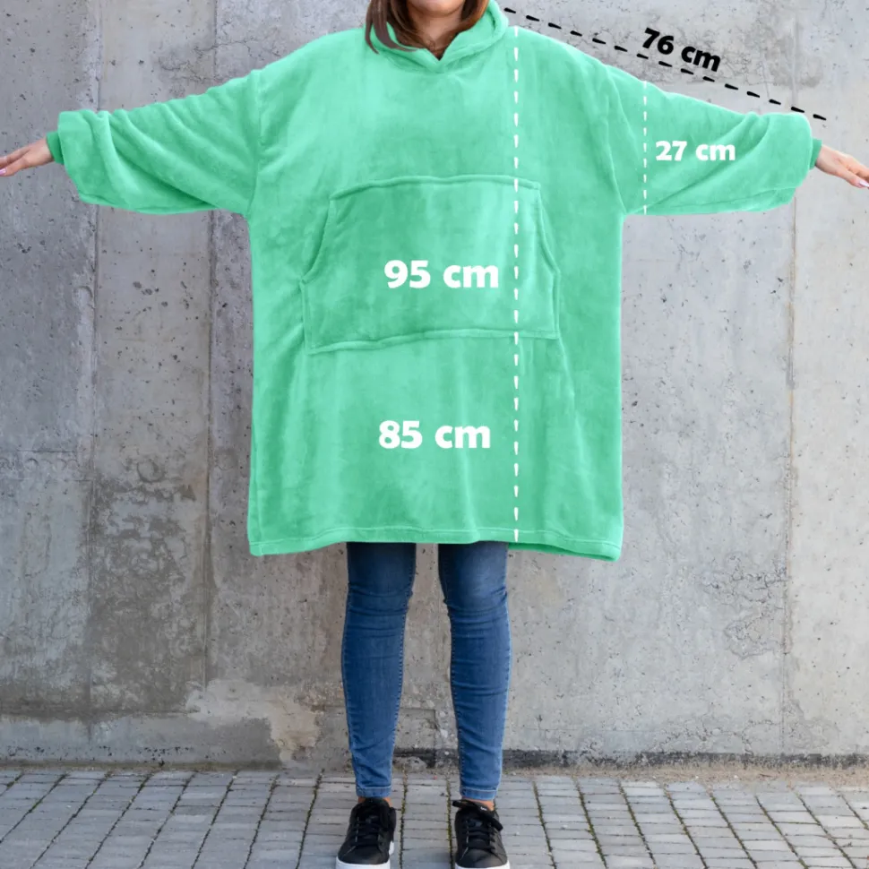 Bluzair - Bluza koc - Miętowy