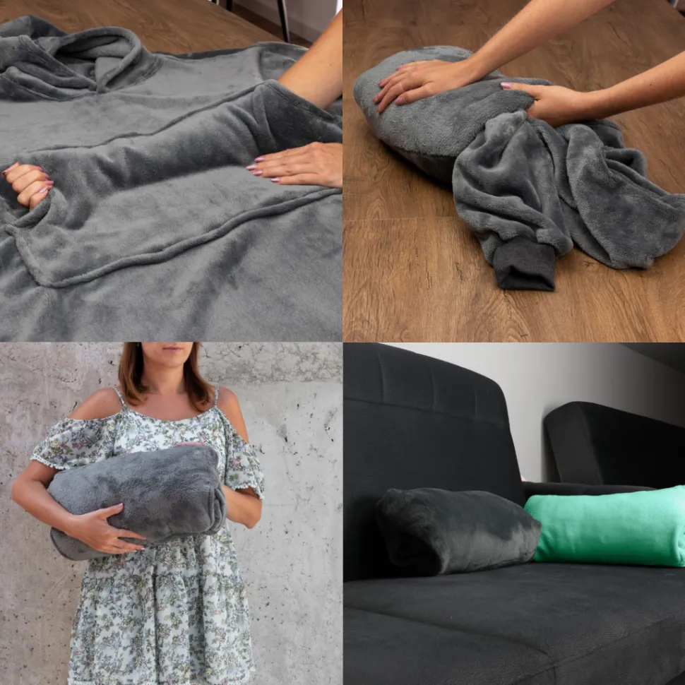 Bluzair - Bluza koc - Szary