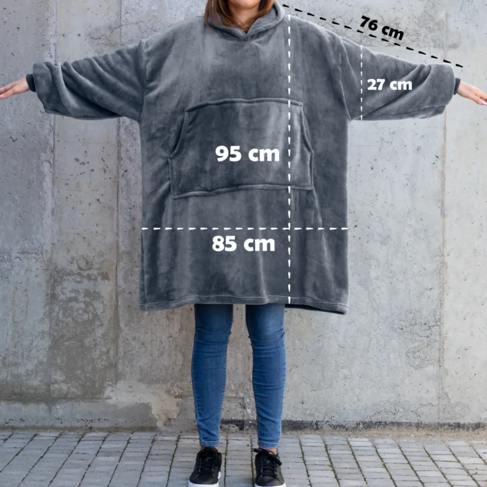 Bluzair - Bluza koc - Szary