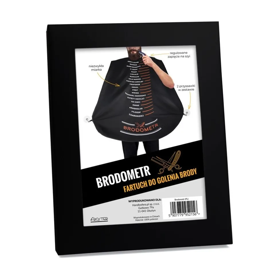 Brodometr - fartuch do golenia brody