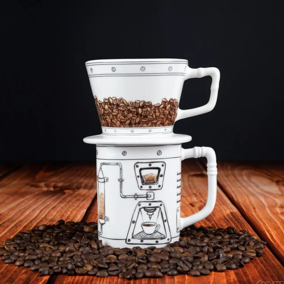 Coffeemageddon - Dripper i kubek