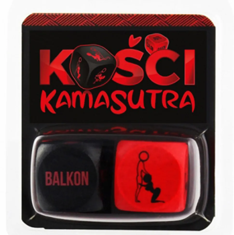 Drewniane kości KAMASUTRA