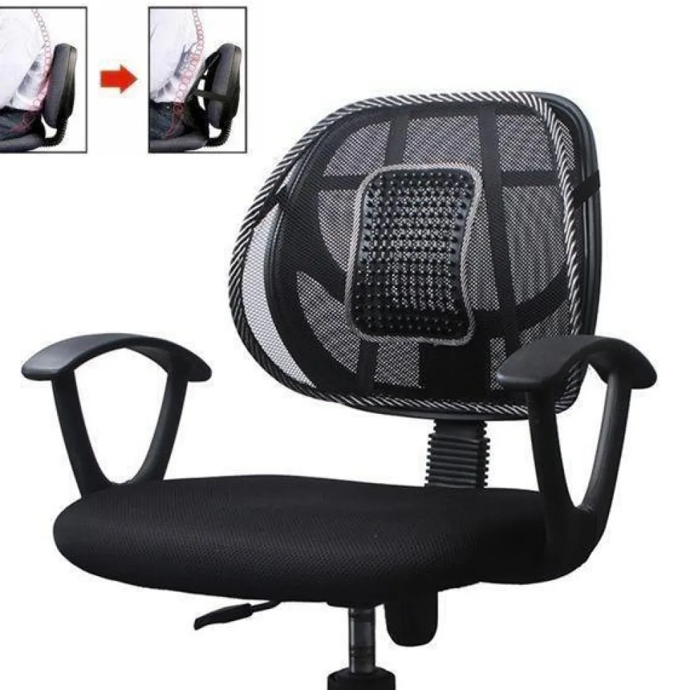 Ergonomiczna podpórka na krzesło z masażerem