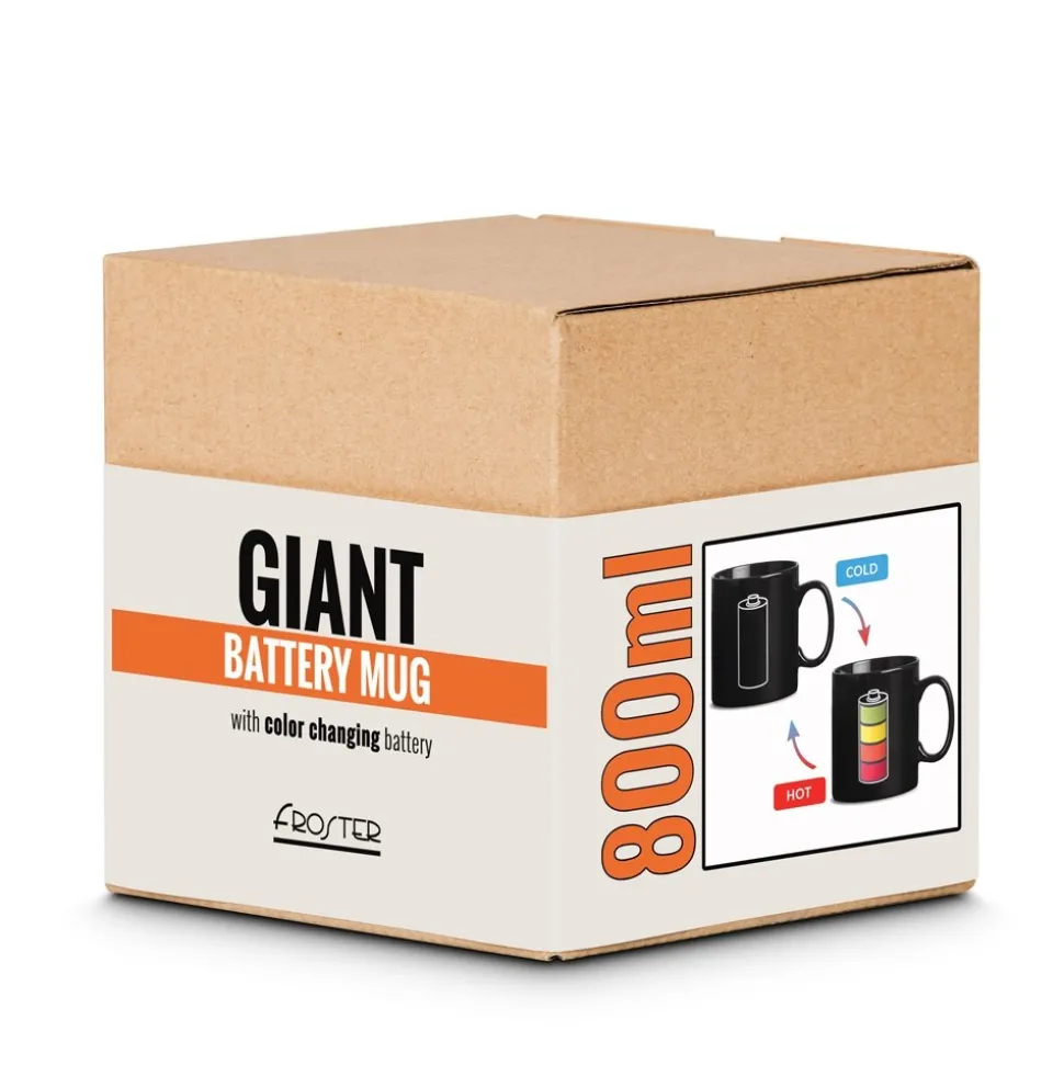 Gigantyczny Kubek Bateria
