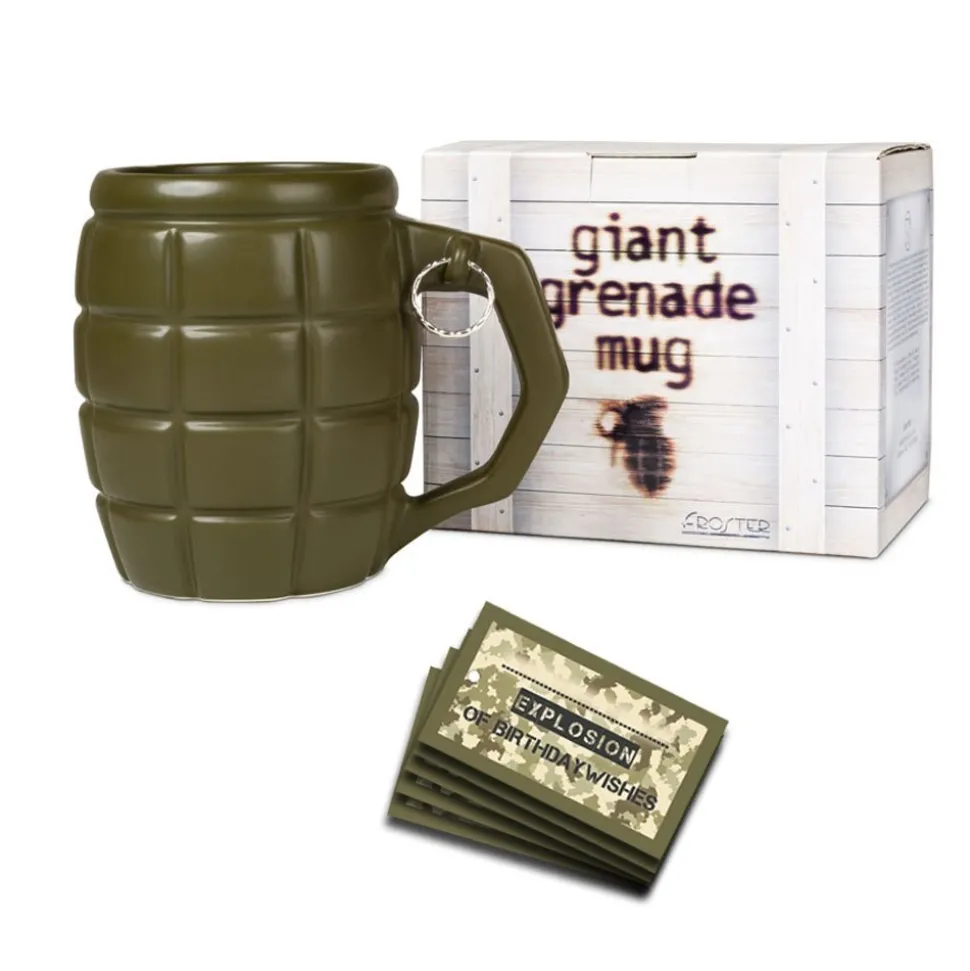 Gigantyczny Kubek Granat - Zielony