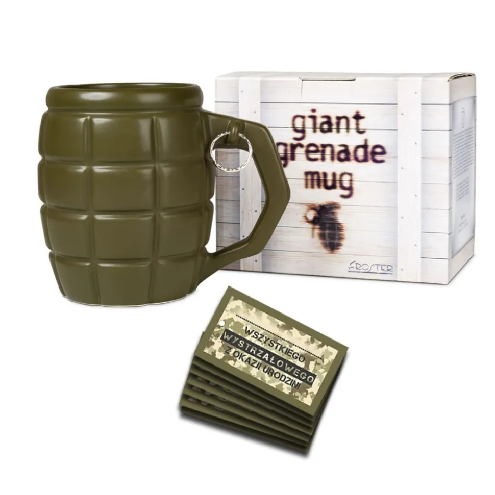 Gigantyczny Kubek Granat - Zielony