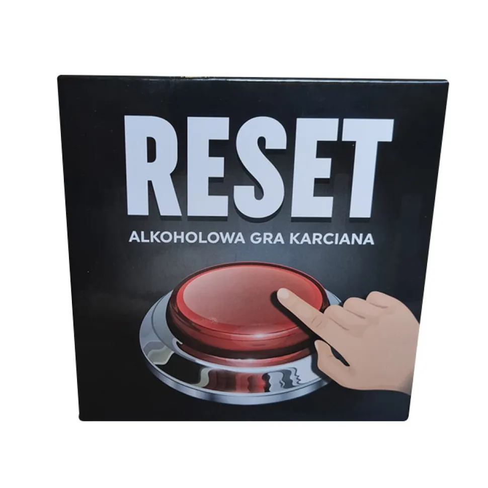 Gra imprezowa karciana RESET