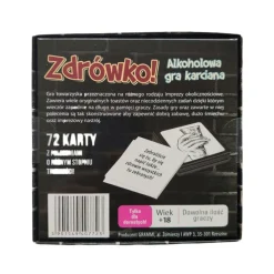 Gra imprezowa karciana - ZDRÓWKO