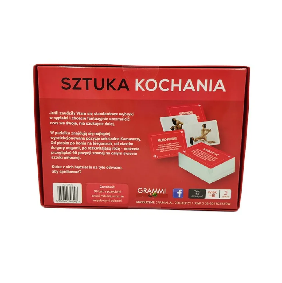 Gra towarzyska dla dwojga - SZTUKA KOCHANIA