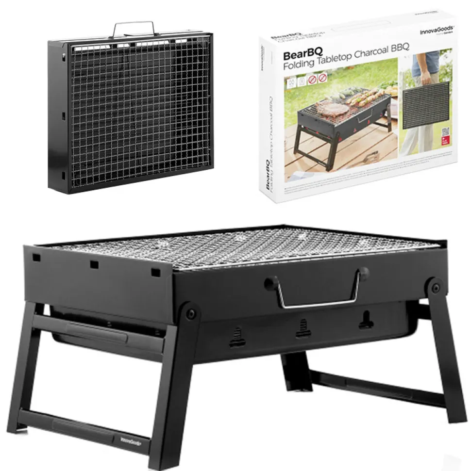 Grill składany stołowy turystyczny