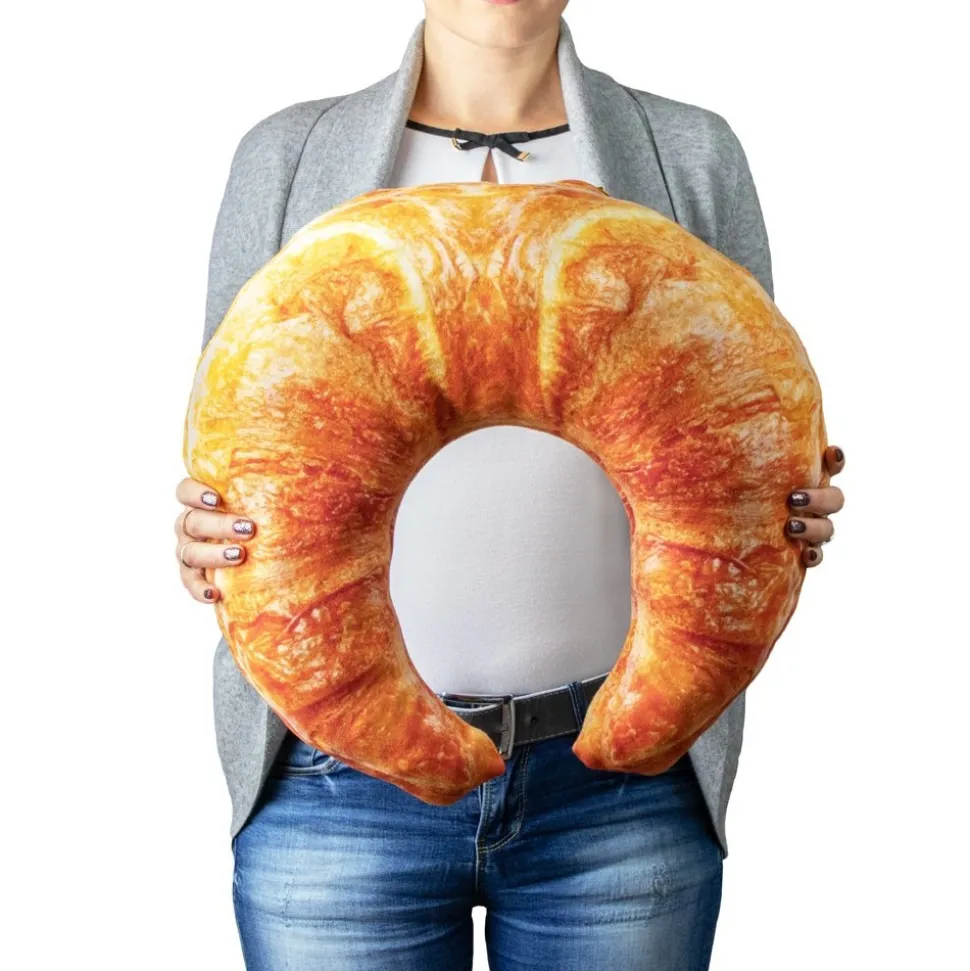 Grzejący Rogal - Poduszka Gigantyczny Croissant