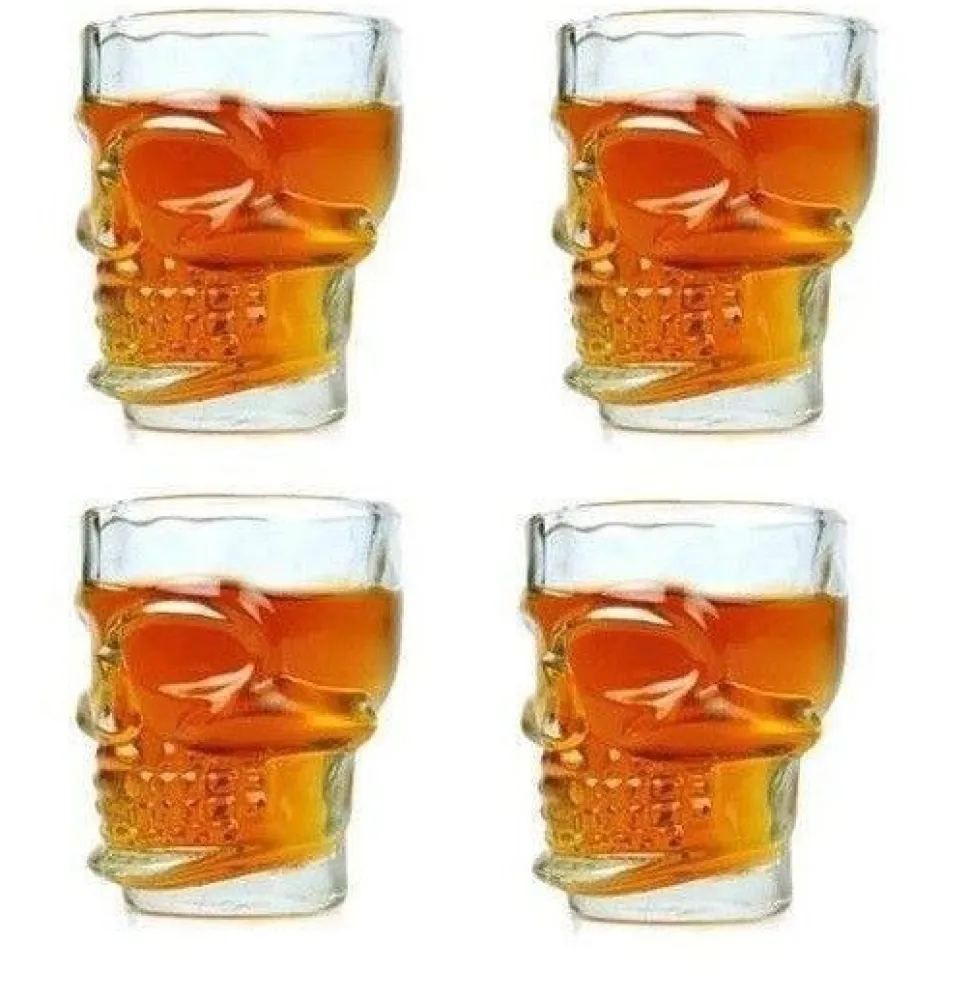 Kielony czaszki 4 szt.