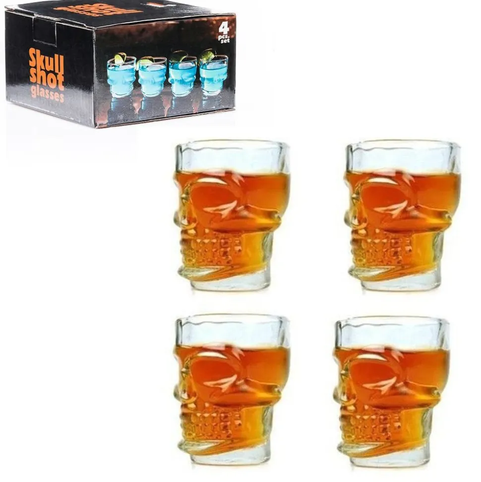 Kielony czaszki 4 szt.