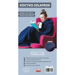 Kocyko-szlafrok - Granatowy