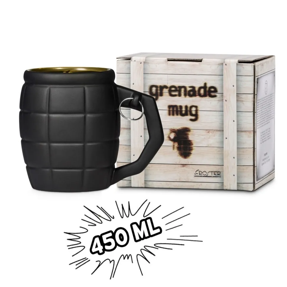 Kubek Granat 450 ml - Czarny