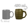 Kubek Granat 450 ml - Zielony