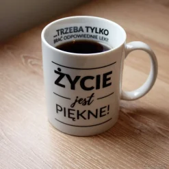 Kubek Życie jest piękne