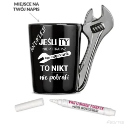 Kubek Złotej Rączki - prezent dla taty dziadka męża