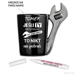 Kubek Złotej Rączki - prezent dla taty dziadka męża