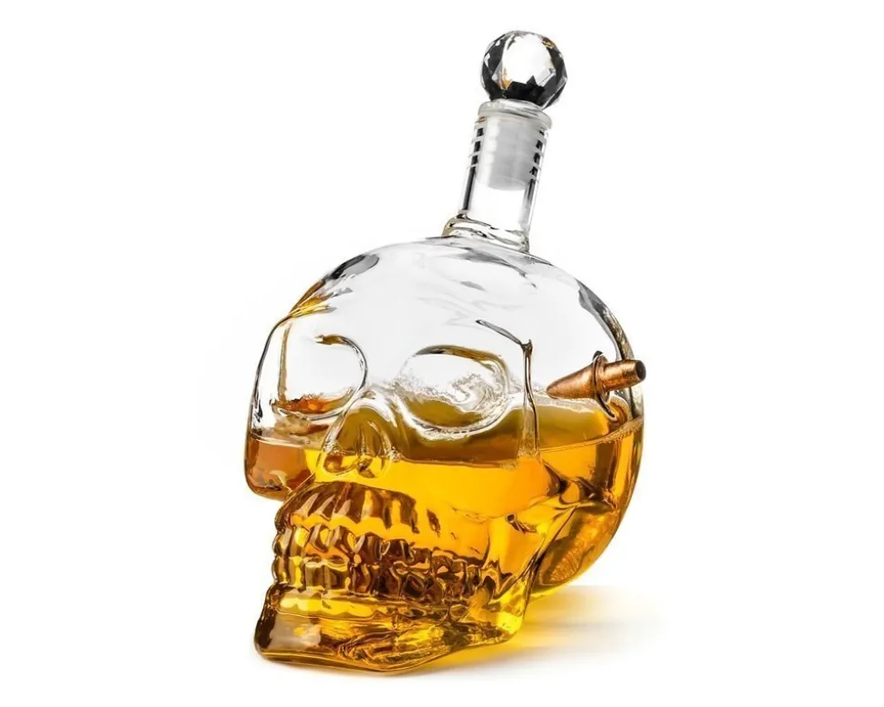 Kuloodporna KARAFKA CZASZKA 700 ml
