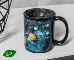 Magiczny kubek - Układ Słoneczny - prezent dla fana kosmosu astronauty