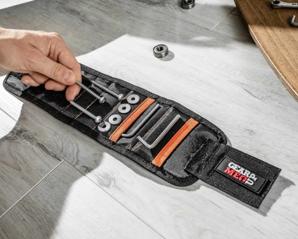 Magnetyczna opaska majsterkowicza z kieszonkami