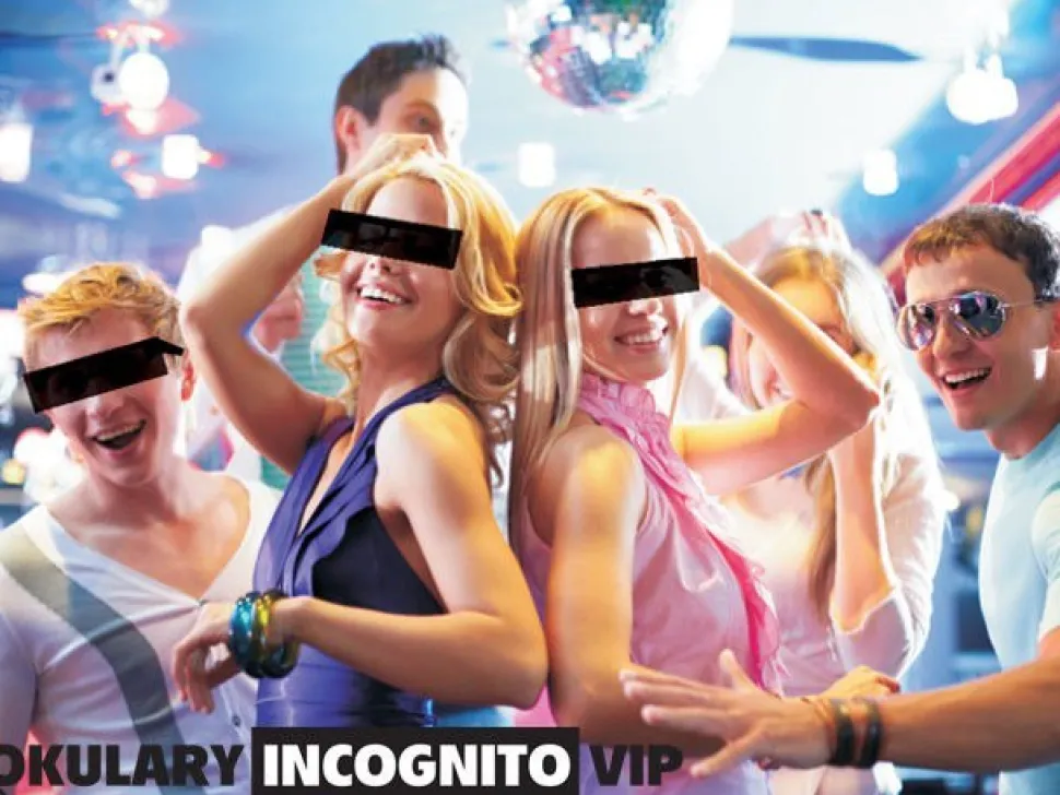 Okulary incognito VIP