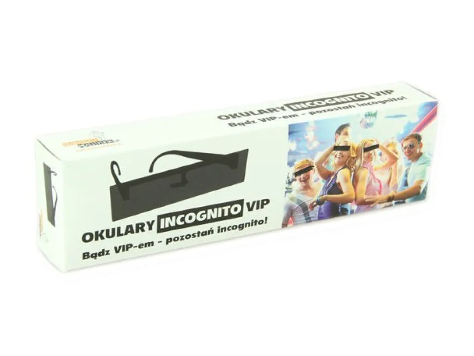 Okulary incognito VIP