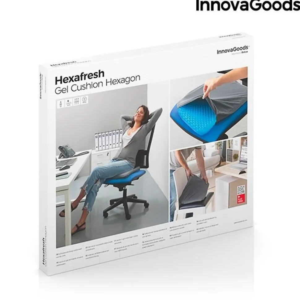 Poduszka z Żelem Silikonowym w Konstrukcji Plastra Miodu InnovaGoods
