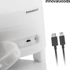 Pojemnik na lód z głośnikiem i LEDami na akumulatorek