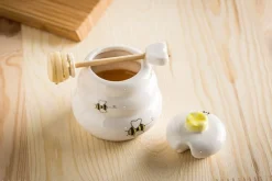 Porcelanowy słoiczek na miód