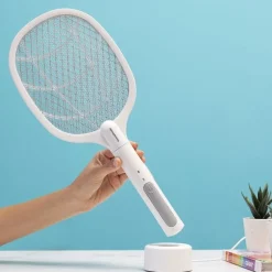 Rakieta owadobójcza 2 w 1, akumulatorowa, z lampą UV