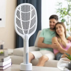Rakieta owadobójcza 2 w 1, akumulatorowa, z lampą UV