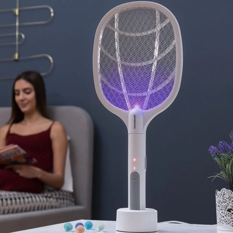 Rakieta owadobójcza 2 w 1, akumulatorowa, z lampą UV