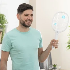 Rakieta owadobójcza 2 w 1, akumulatorowa, z lampą UV