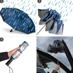 Securella - Odwrócony Parasol z Odblaskiem