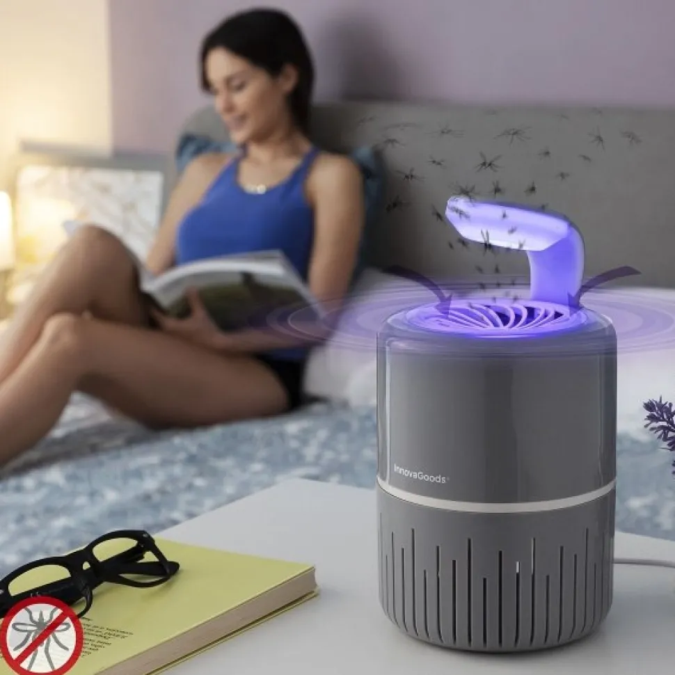 Ssąca lampa przeciw komarom InnovaGoods