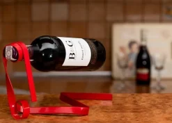 Stojak na wino WSTĄŻKA - CZEROWNA