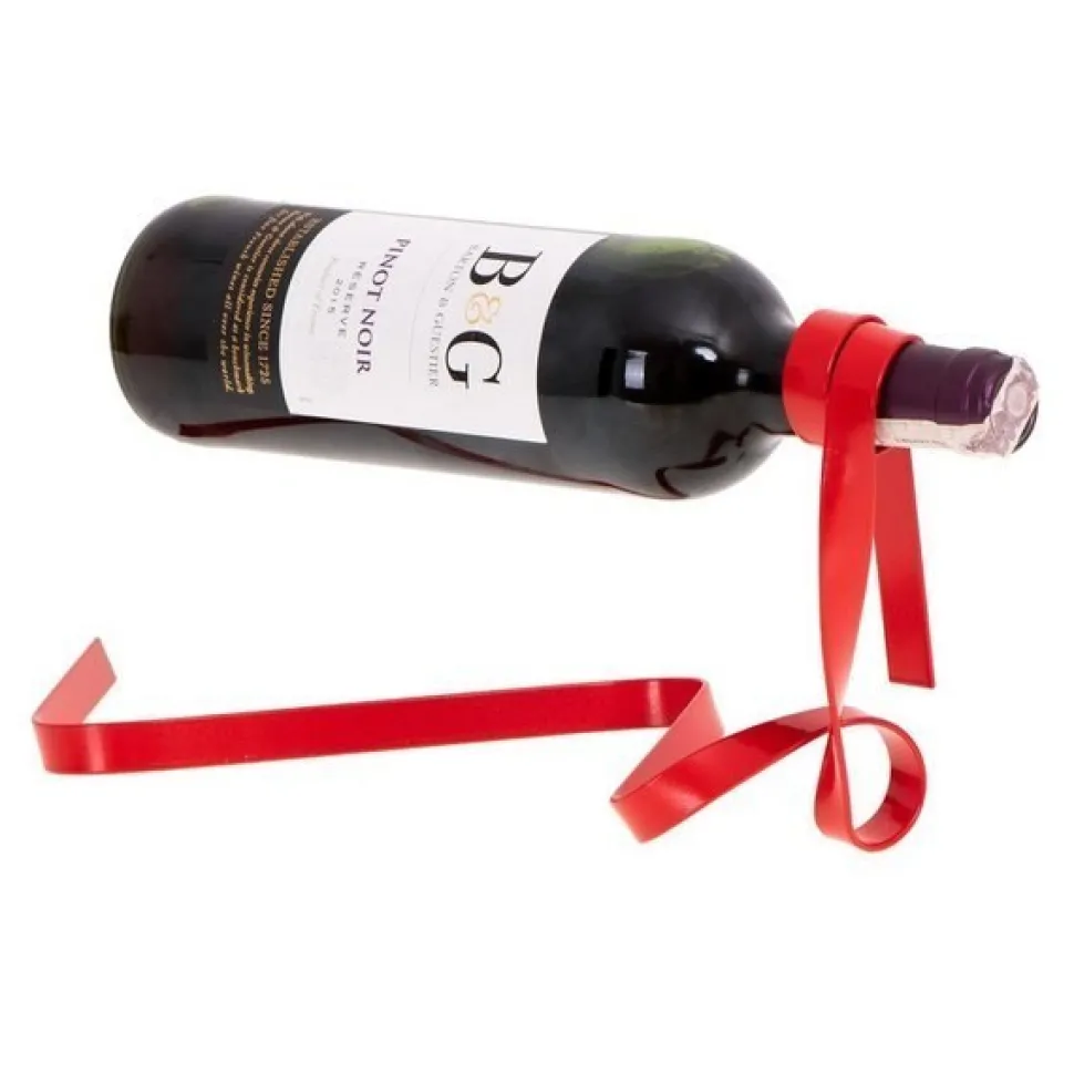 Stojak na wino WSTĄŻKA - CZEROWNA