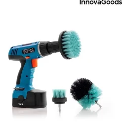 Szczotki do Czyszczenia na Wiertarkę InnovaGoods 3szt.