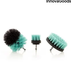 Szczotki do Czyszczenia na Wiertarkę InnovaGoods 3szt.