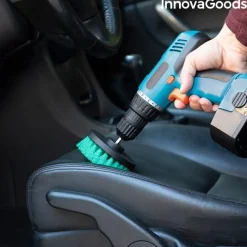 Szczotki do Czyszczenia na Wiertarkę InnovaGoods 3szt.