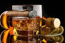 Szklanka do whisky i cygara