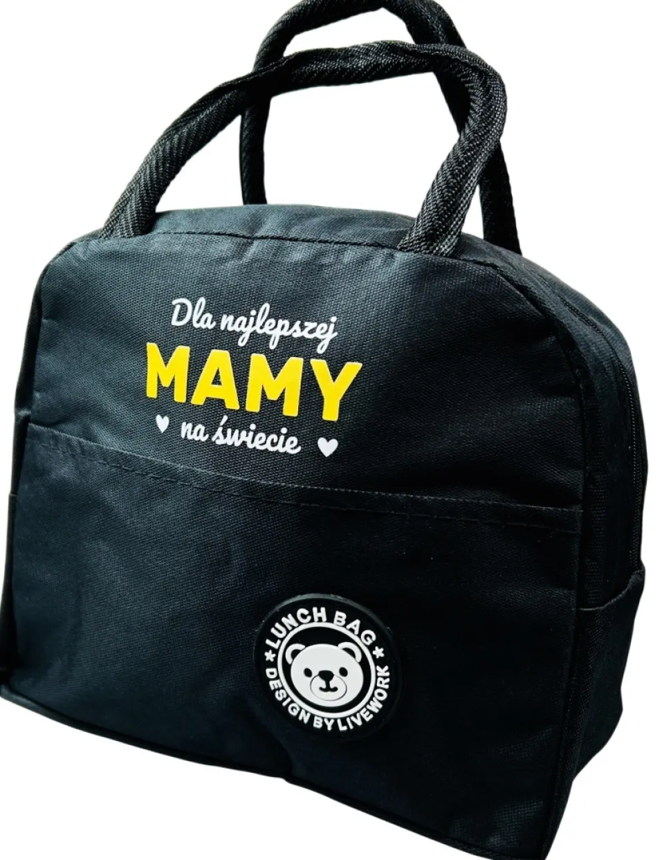 Torba Termiczna na Lunch Dla Najlepszej Mamy - Prezent dla Mamy na Dzień Matki Święta Urodziny Lunchbox
