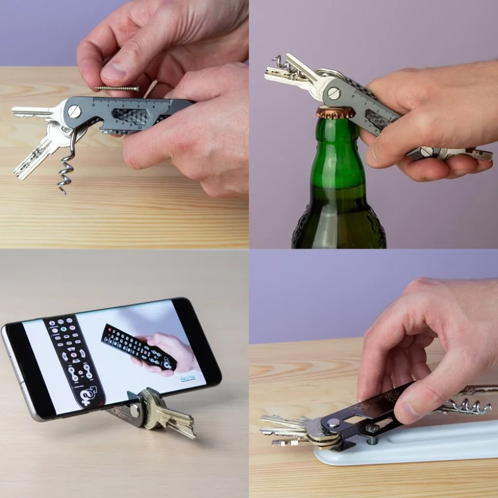 Wielofunkcyjny organizer do kluczy multitool
