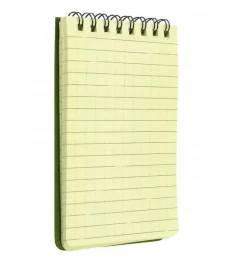 Wodoodporny notes operacyjny