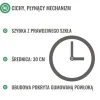 Zegar Prędkościomierz - cichy mechanizm